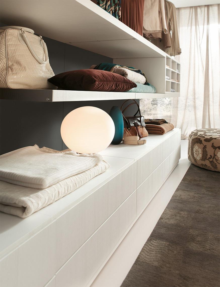 STORE Corner melamine walk-in closet