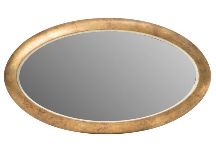GIOCONDA Oval framed wooden mirror