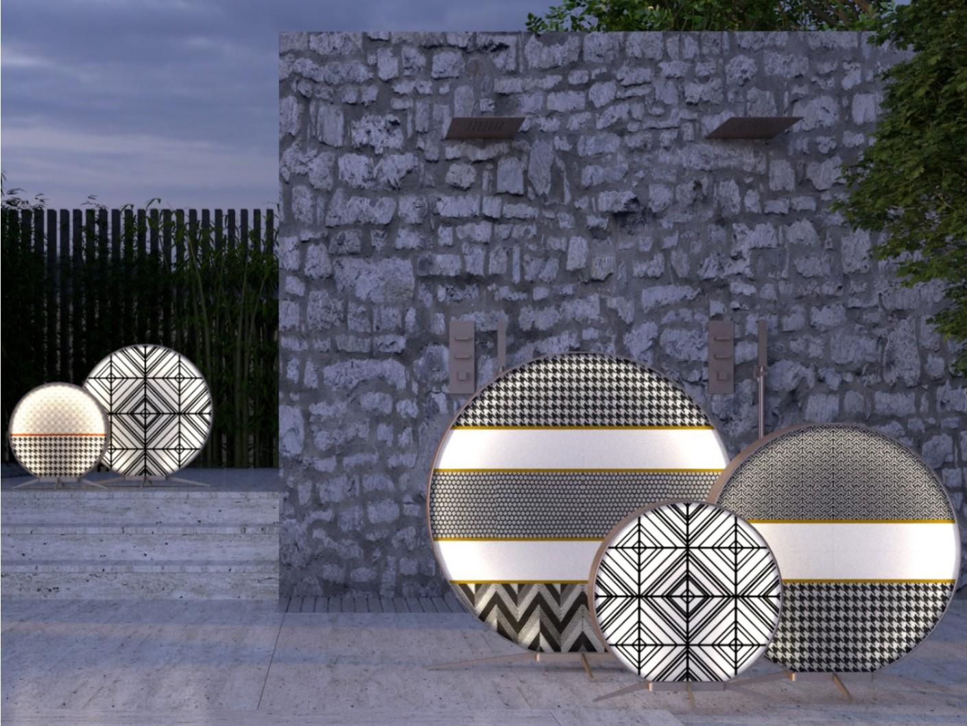 BABU LED fabric floor lamp