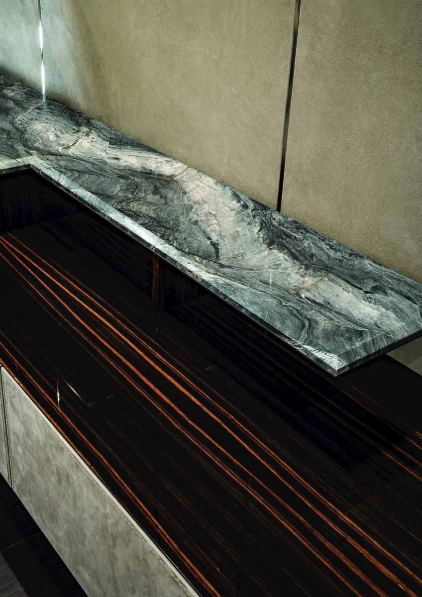 NEPTUNE Modular metal sideboard with drawers