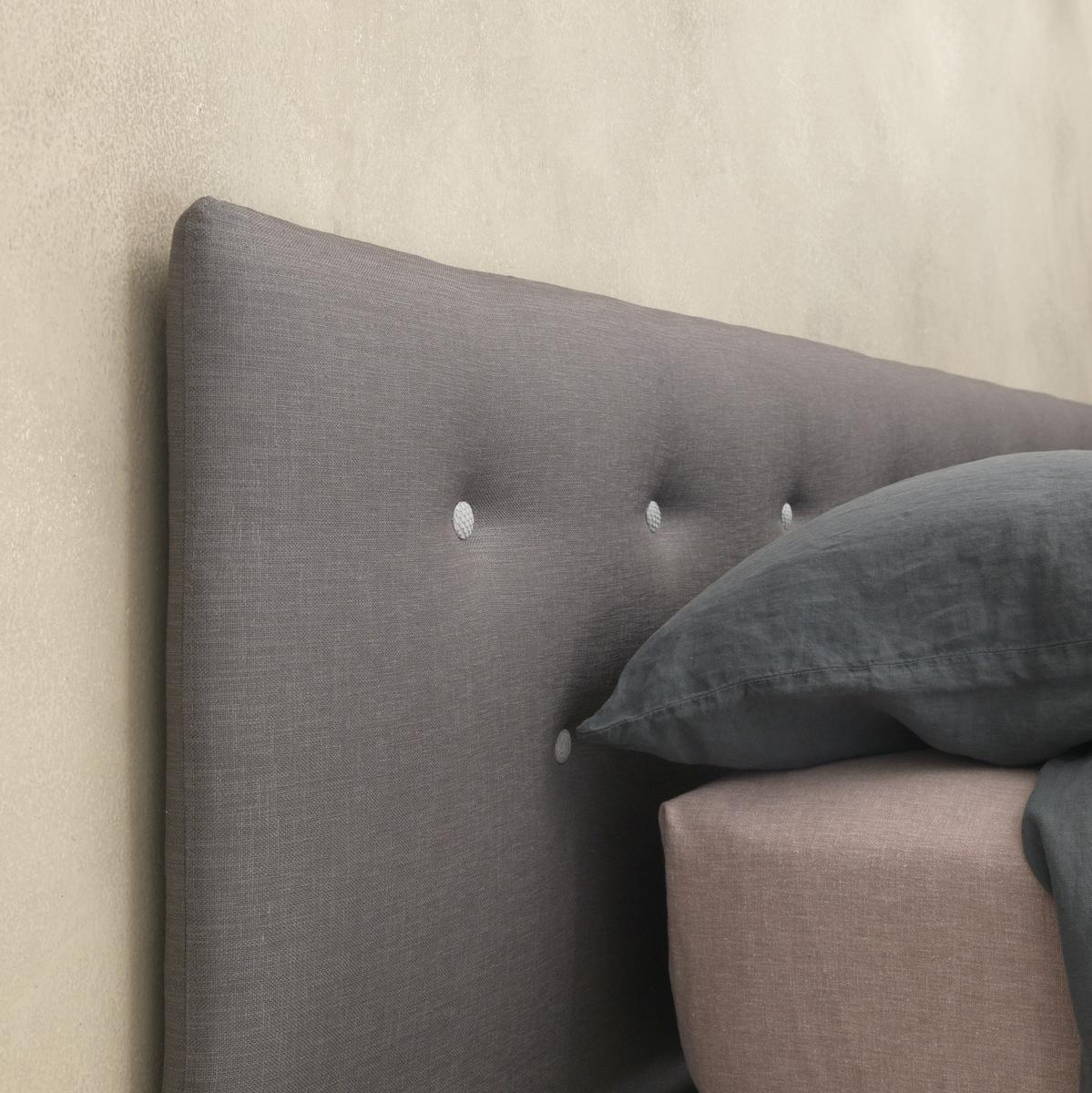 LINE 04 Single bed with upholstered headboard