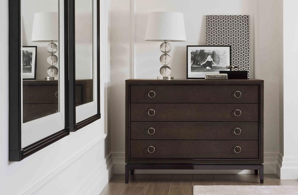 ASMARA Rectangular lacquered chest of drawers
