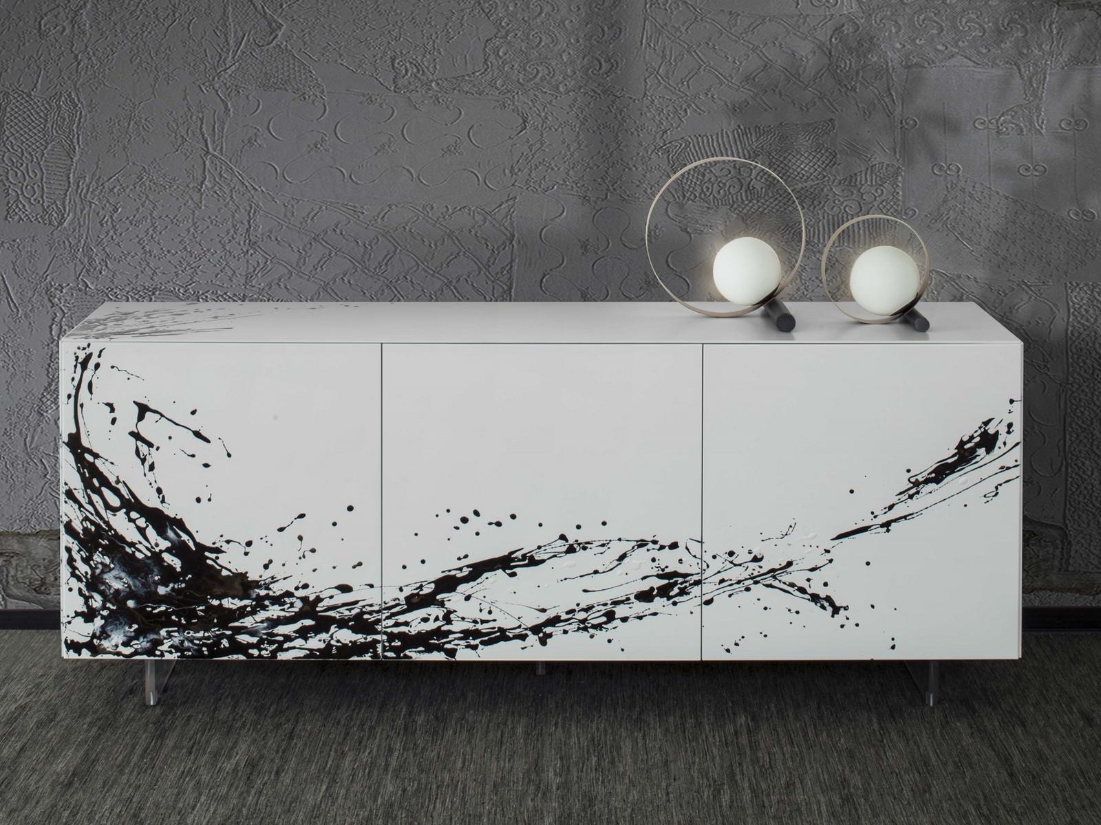 ESSENZIA ART Wooden sideboard with doors