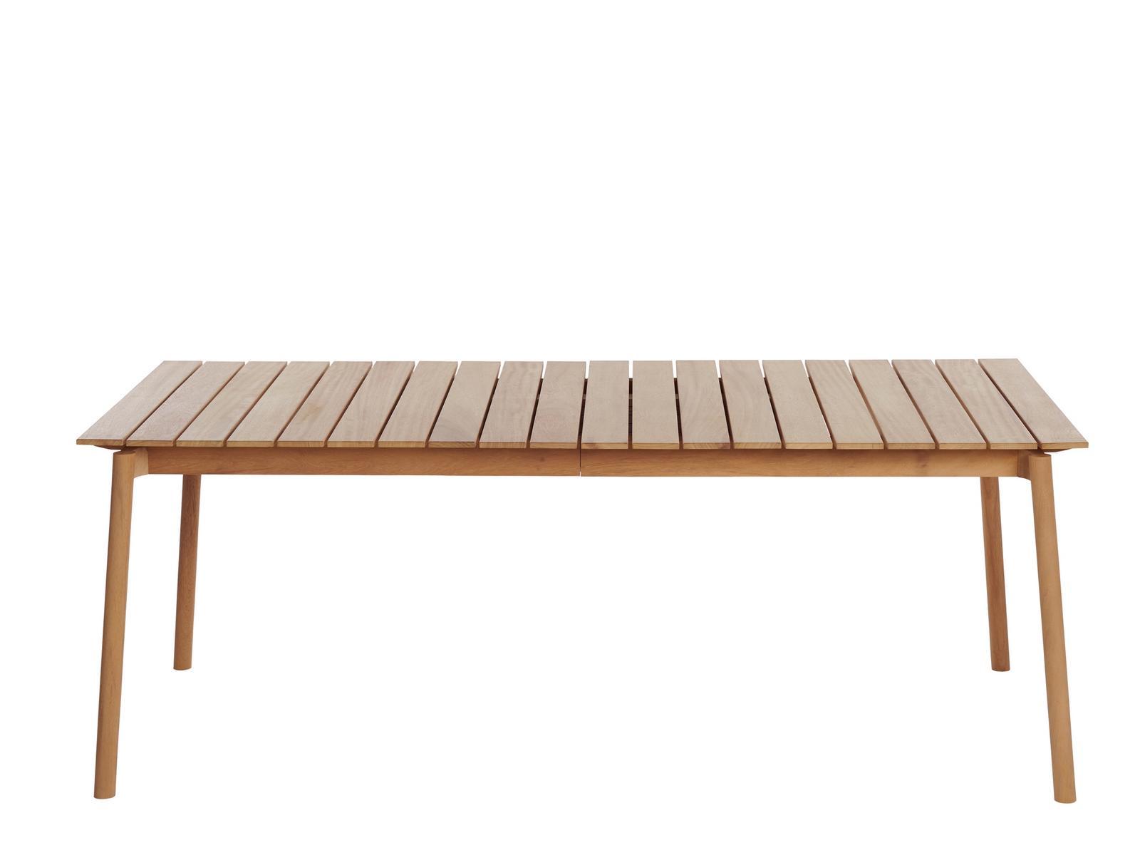 DOCK Rectangular iroko garden table