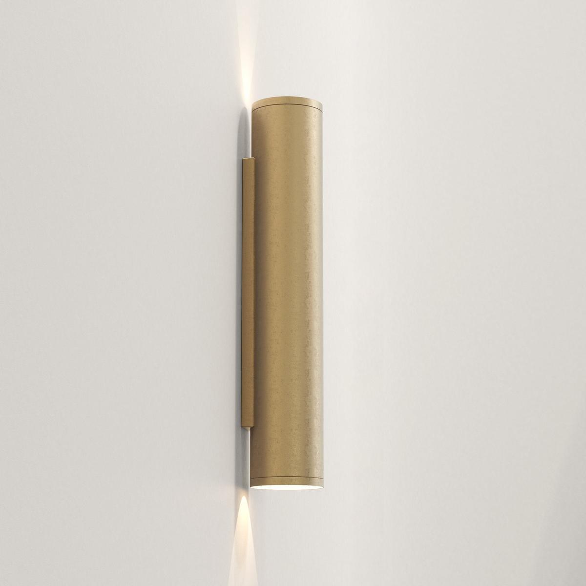 AVA 400 COASTAL LED direct-indirect light stainless steel outdoor wall lamp