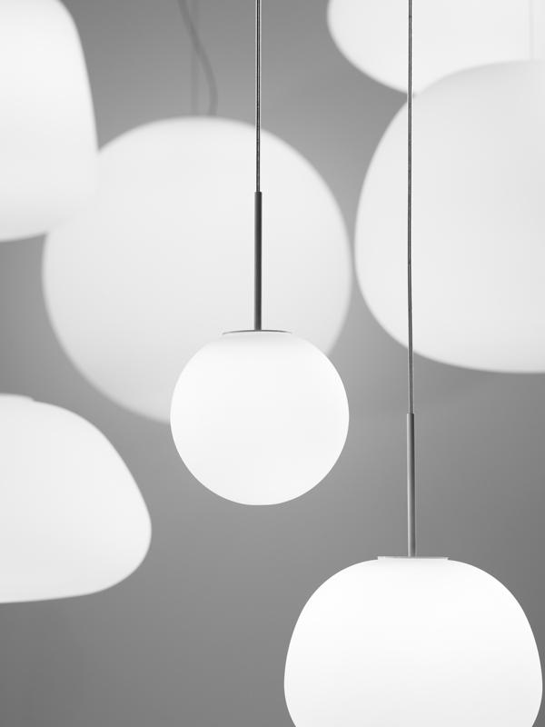 LUMI SFERA Glass pendant lamp