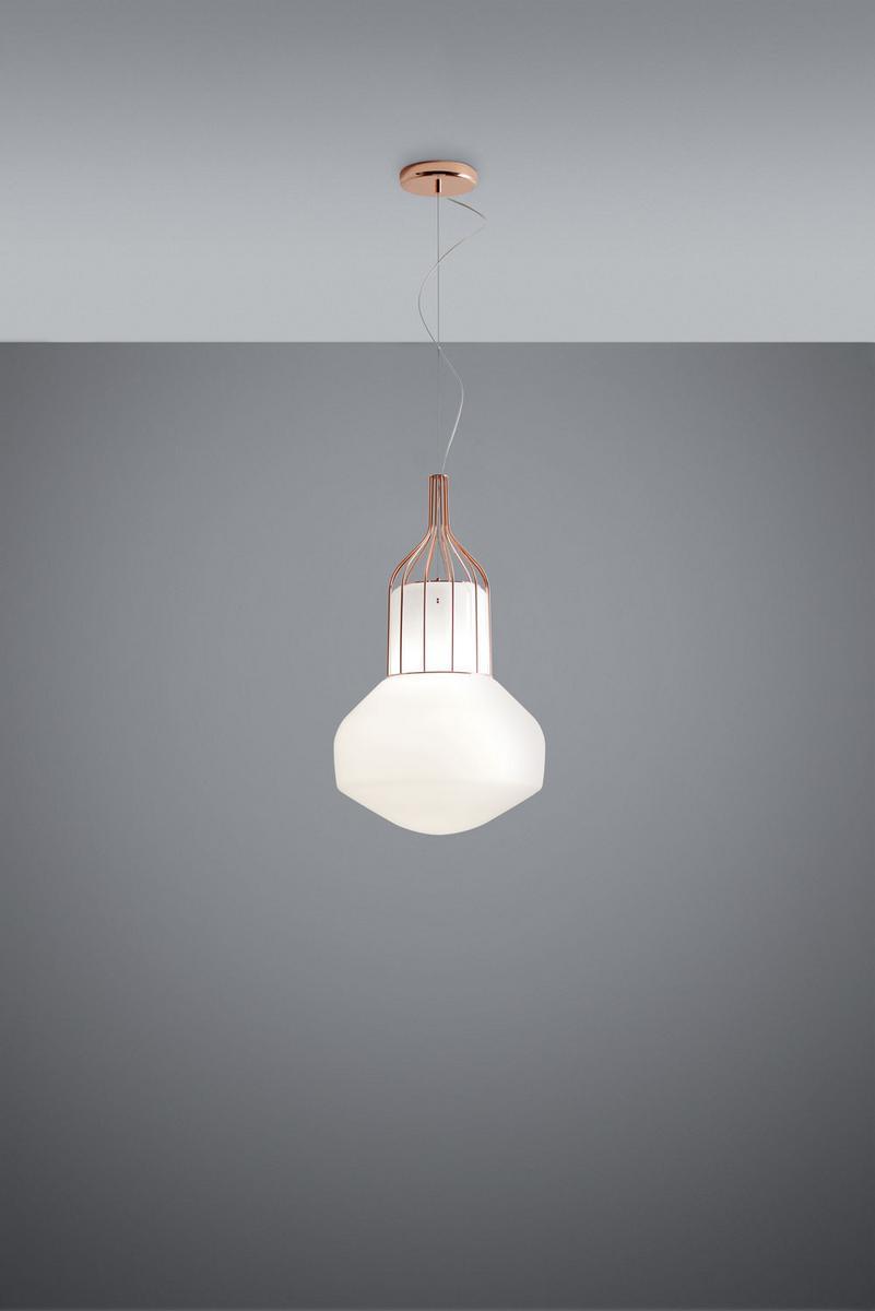 AÉROSTAT Blown glass pendant lamp