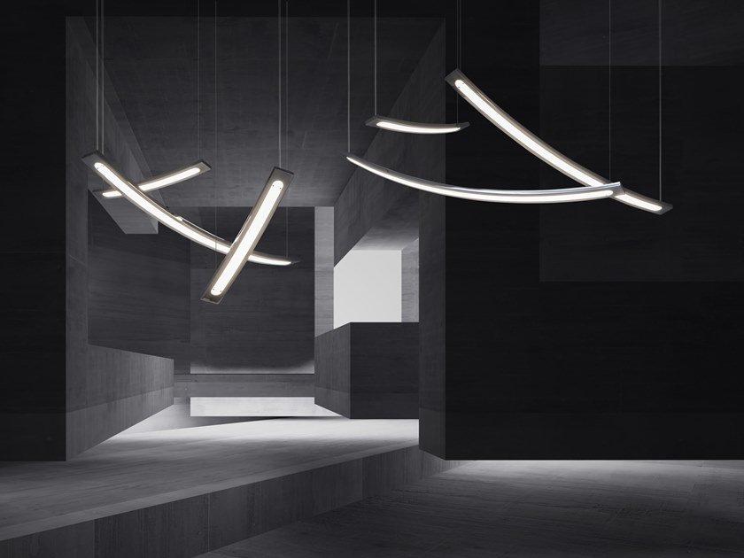 OUT OF LINE H1 XL LED direct light metal pendant lamp