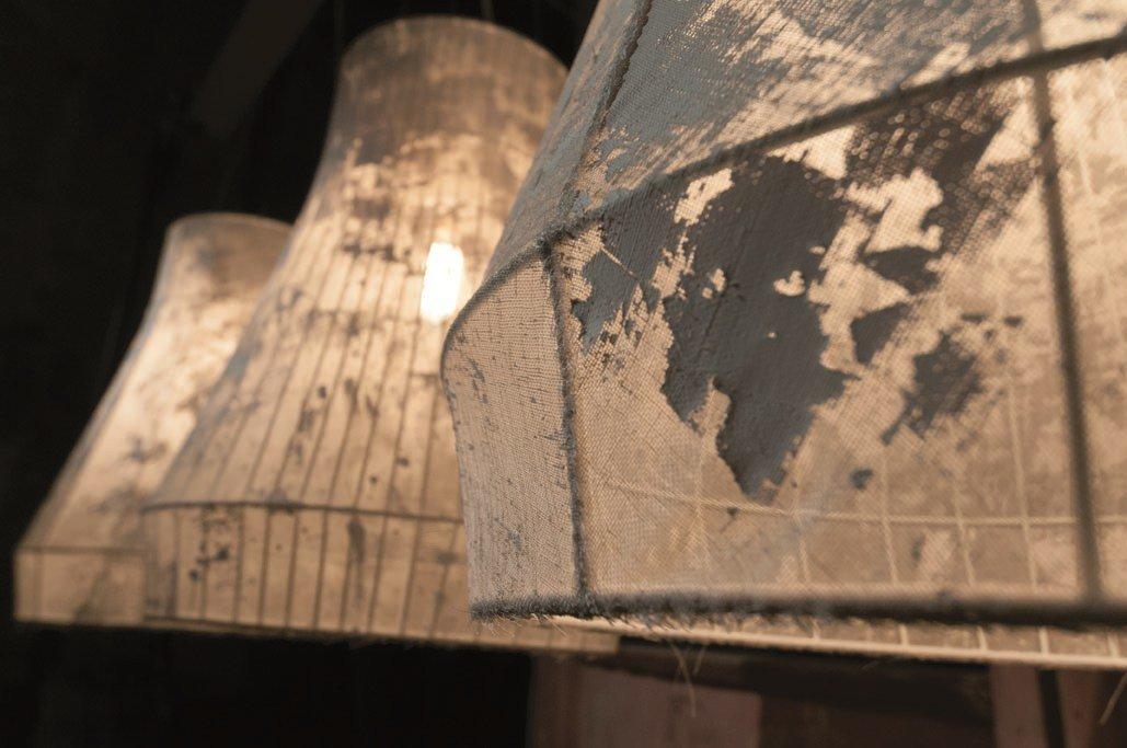 ATELIER Fabric pendant lamp