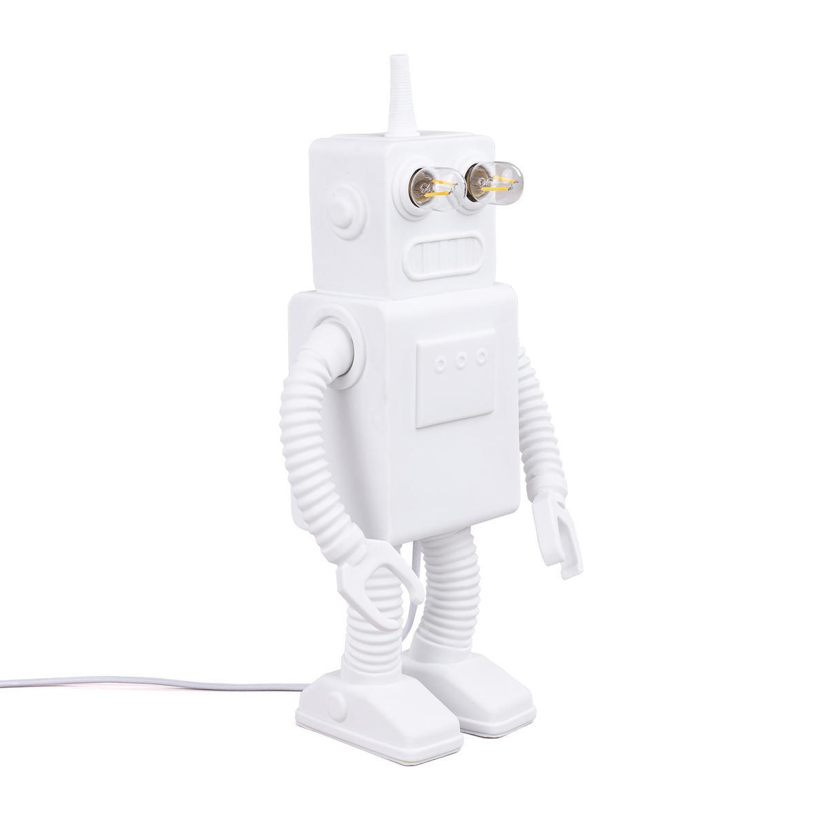ROBOT LED porcelain table lamp