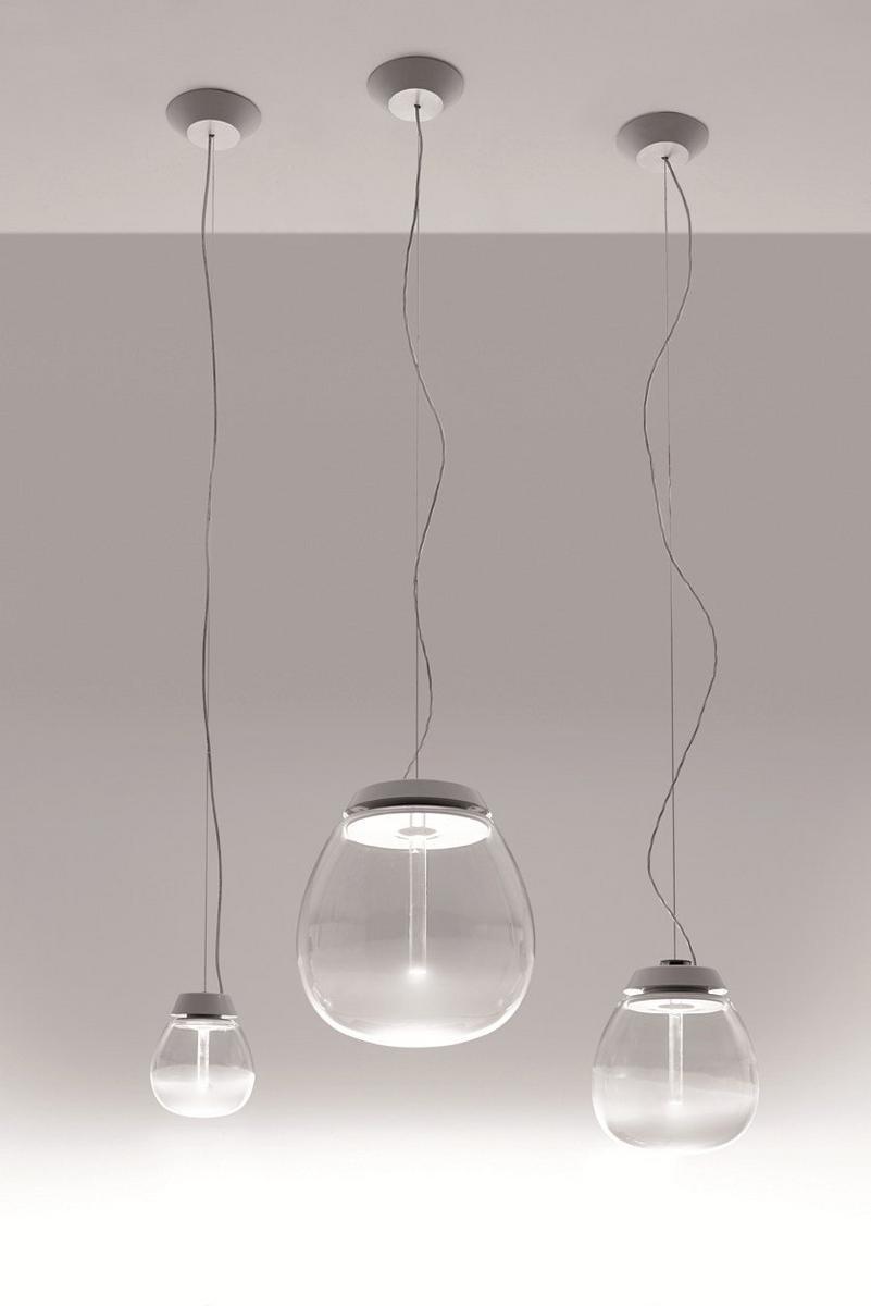 EMPATIA LED blown glass pendant lamp
