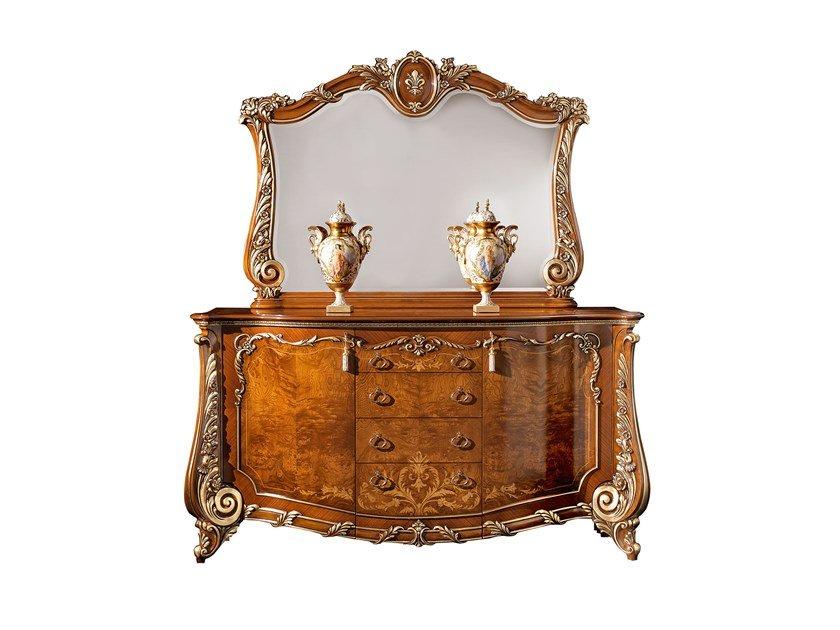 FIRENZE Wood veneer highboard