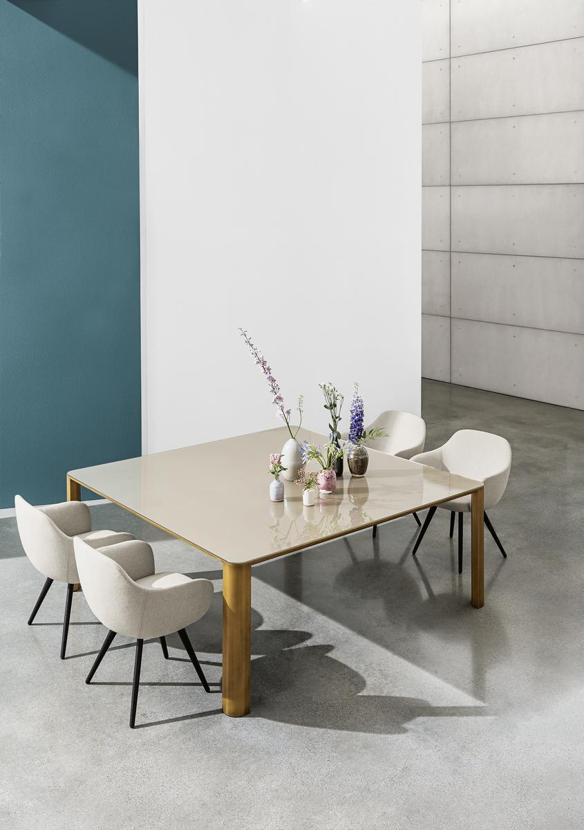 KODO Square glass table