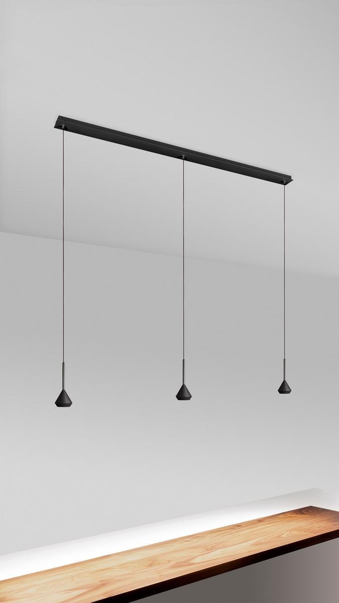 SPIN 3 SURFACE LED aluminium pendant lamp