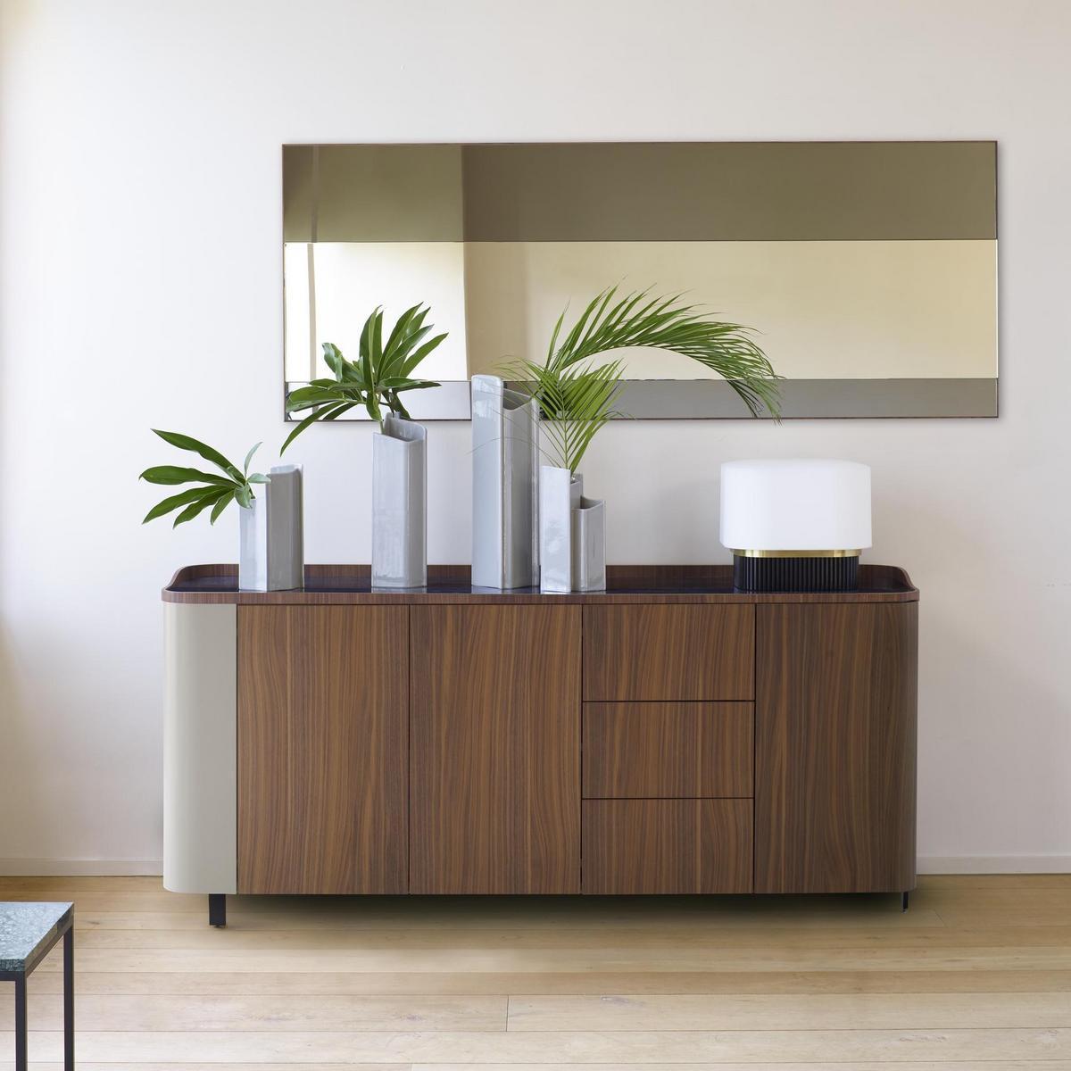 POSTMODERNE Multi-layer wood sideboard with doors with drawers