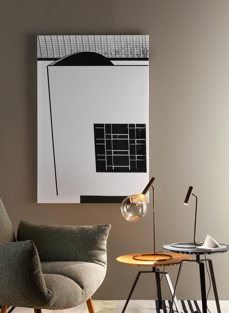 SOFÌ Borosilicate glass table lamp