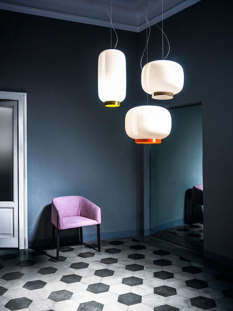 CHOUCHIN Glass pendant lamp