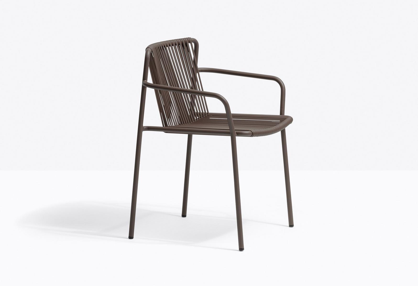 TRIBECA 3665 Powder coated steel garden chair