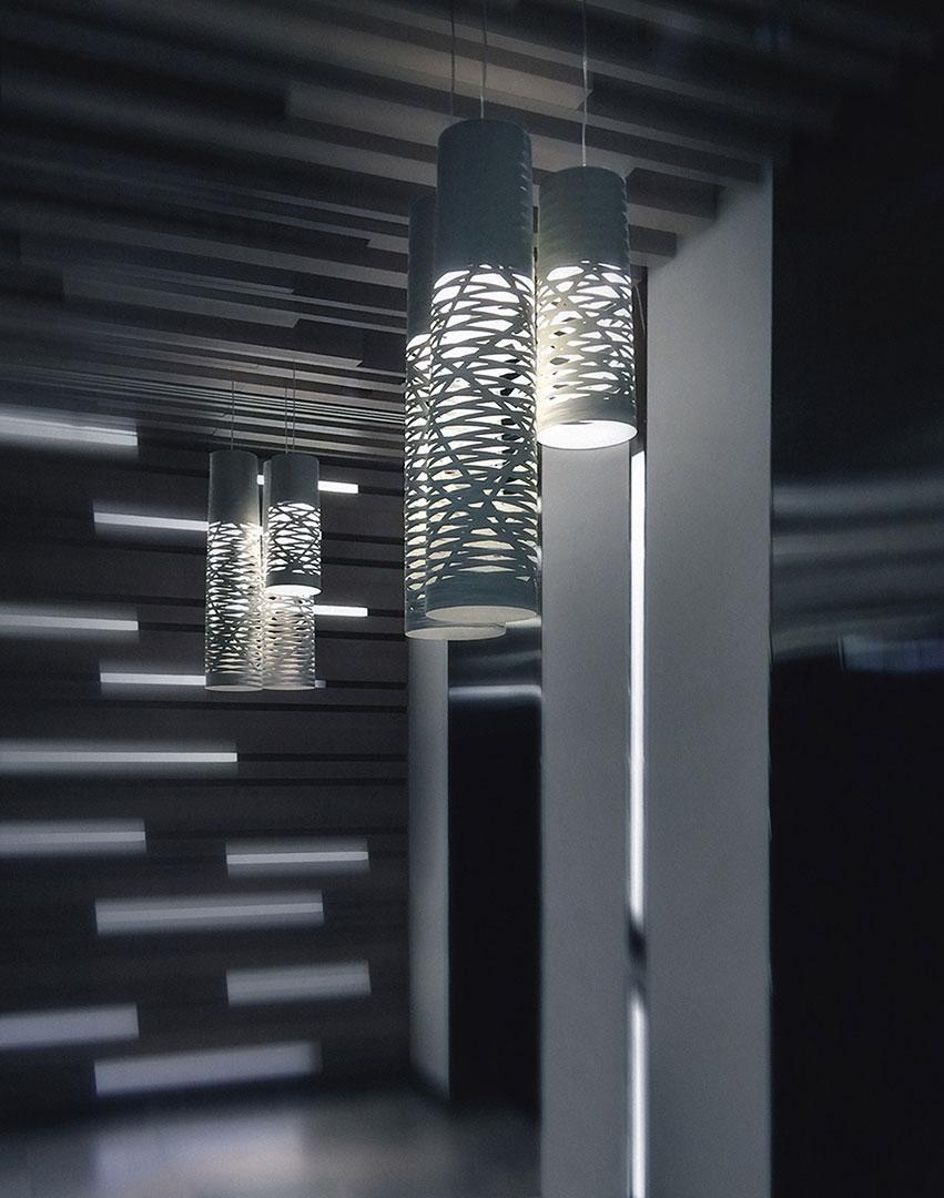 TRESS Metal pendant lamp