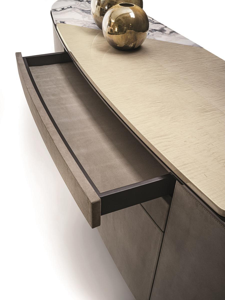 KEOPE Modular metal sideboard with drawers