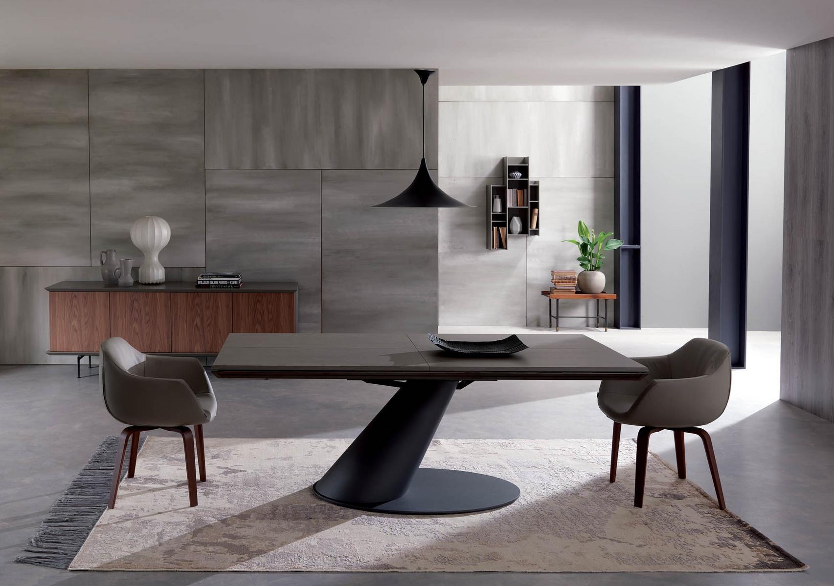ELIOT Upholstered chair with armrests