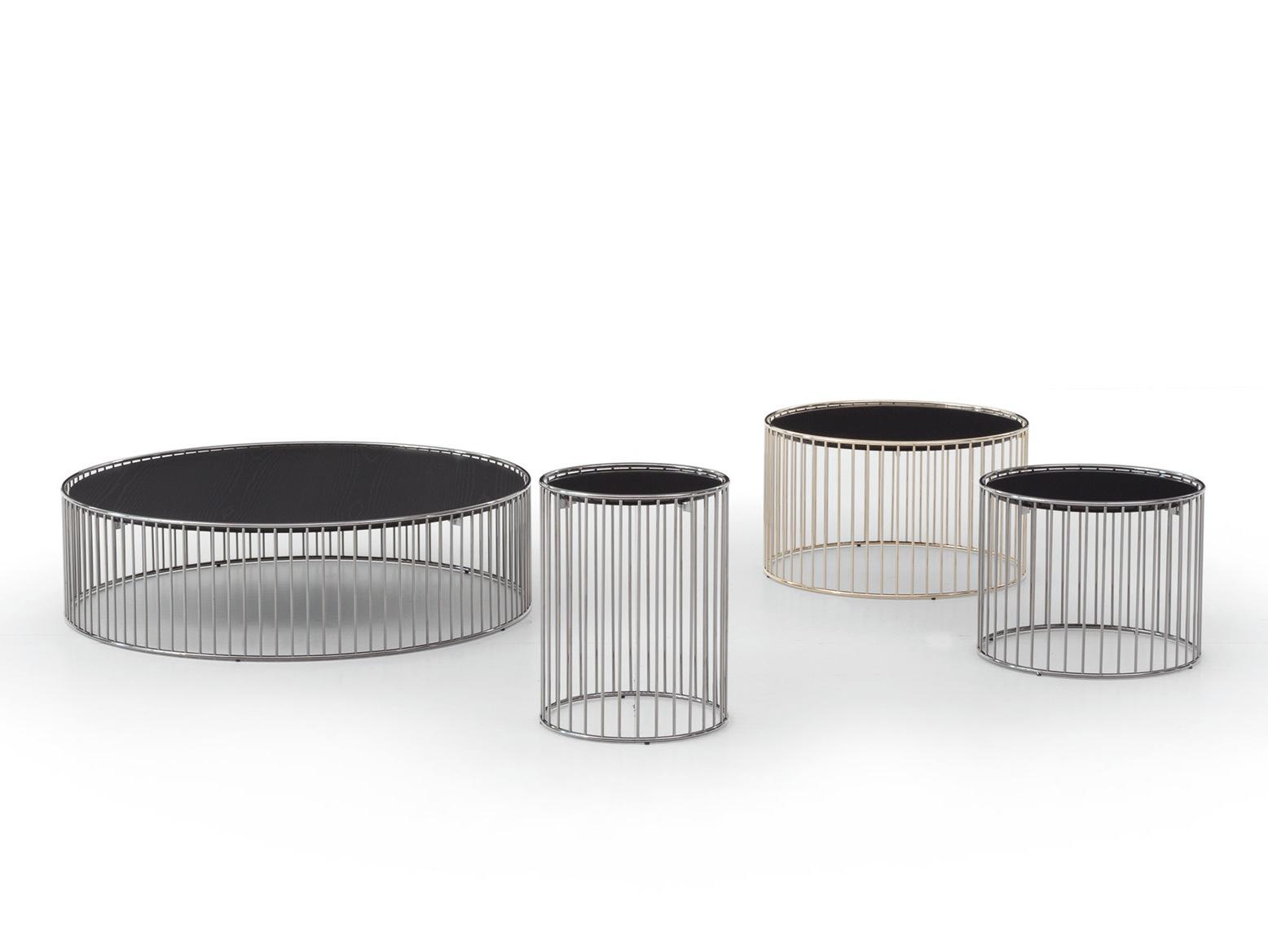 CAULFIELD BLACK NICHEL Coffee table