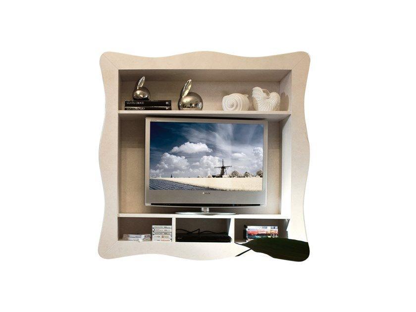 SOGNI D'AMORE Wall-mounted wooden TV cabinet