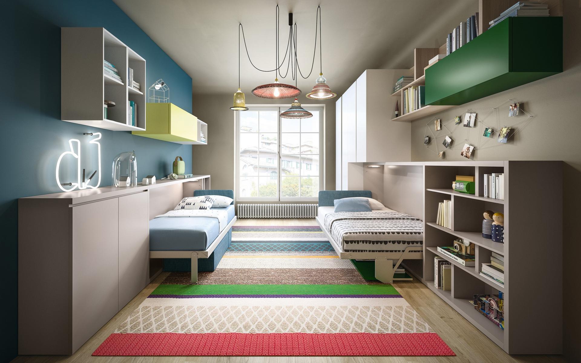 KALI BOARD Pull-down single bed