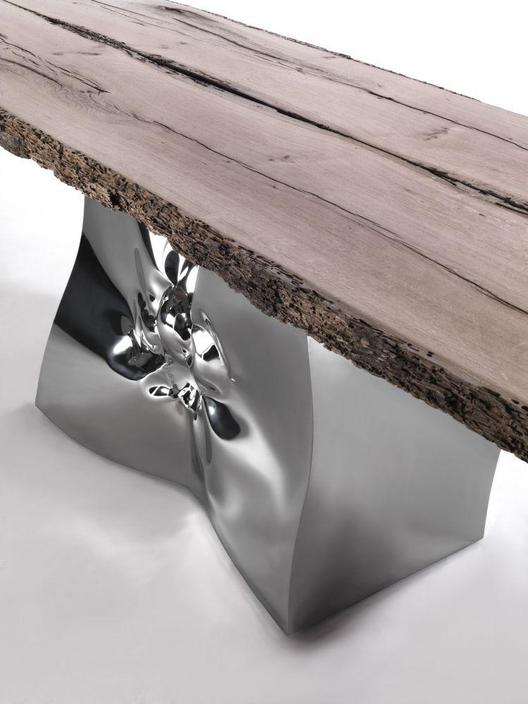 RIFLESSI Rectangular wood table