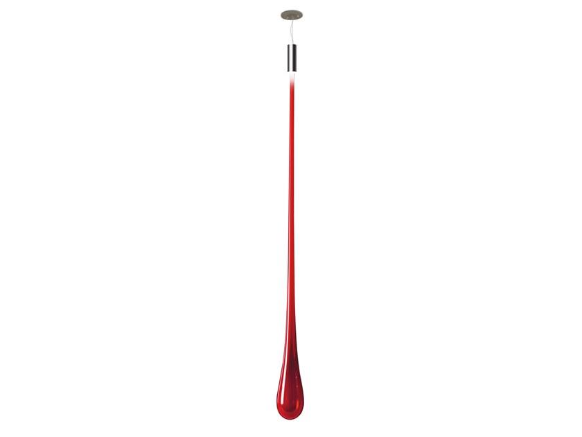 GLÒ S/I LED blown glass pendant lamp
