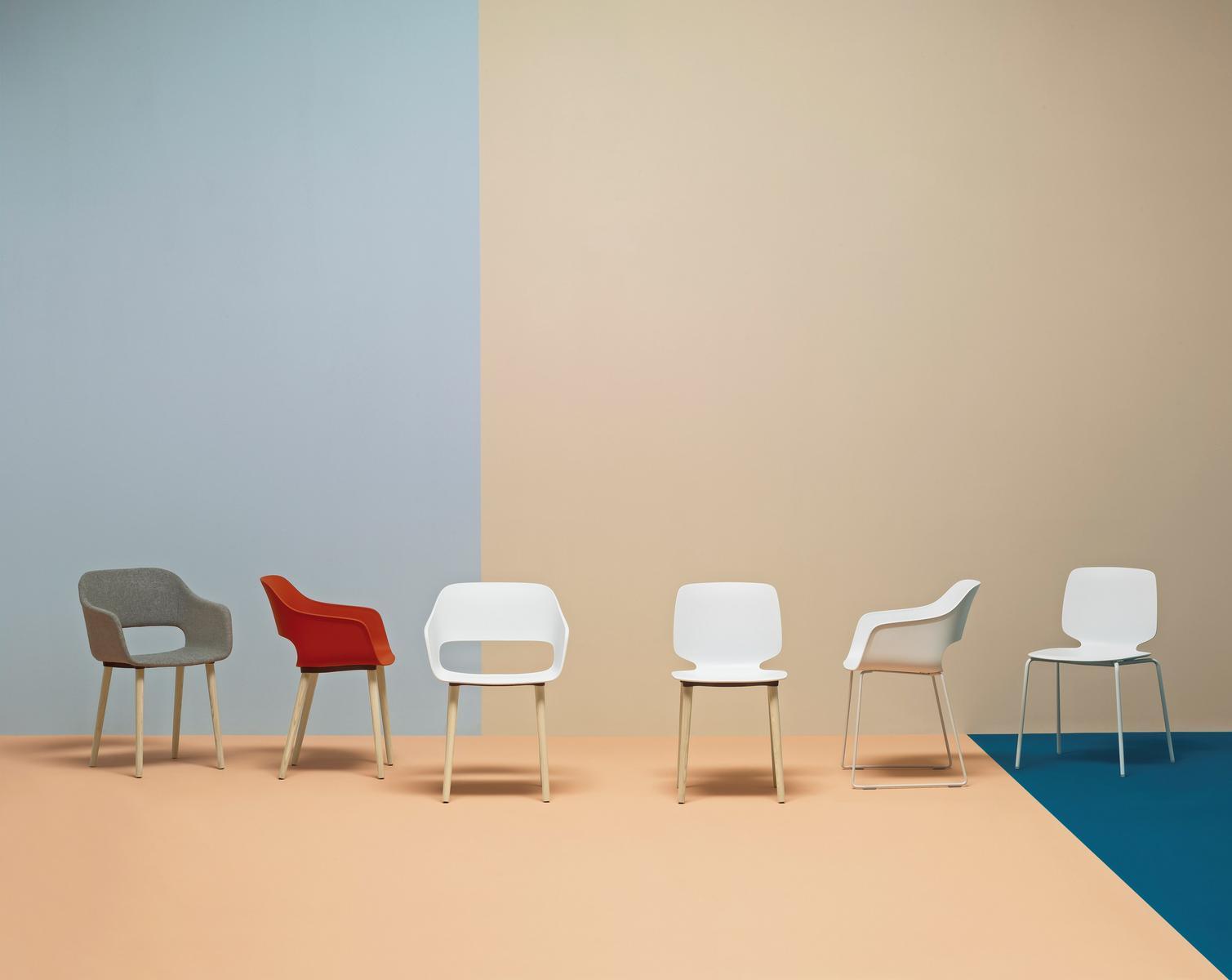 BABILA 2710 Stackable multi-layer wood chair