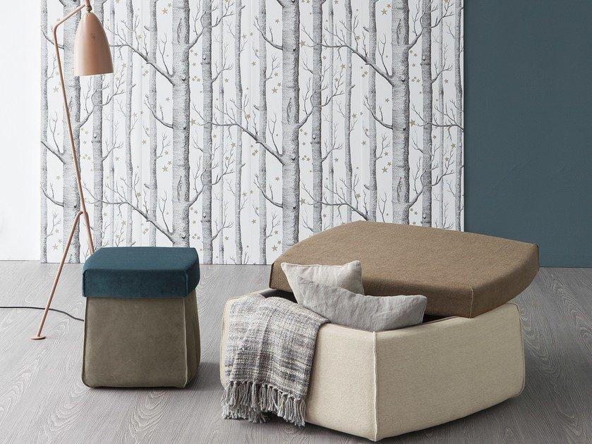 SECRET Storage upholstered pouf