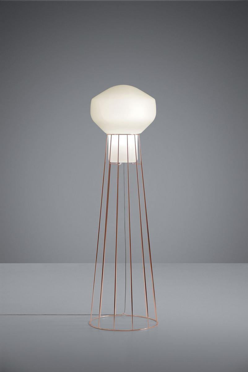 AÉROSTAT Blown glass floor lamp