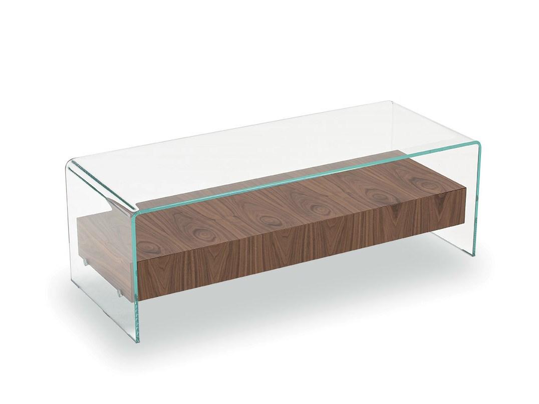 BRIDGE WITH DRAWER Coffee table
