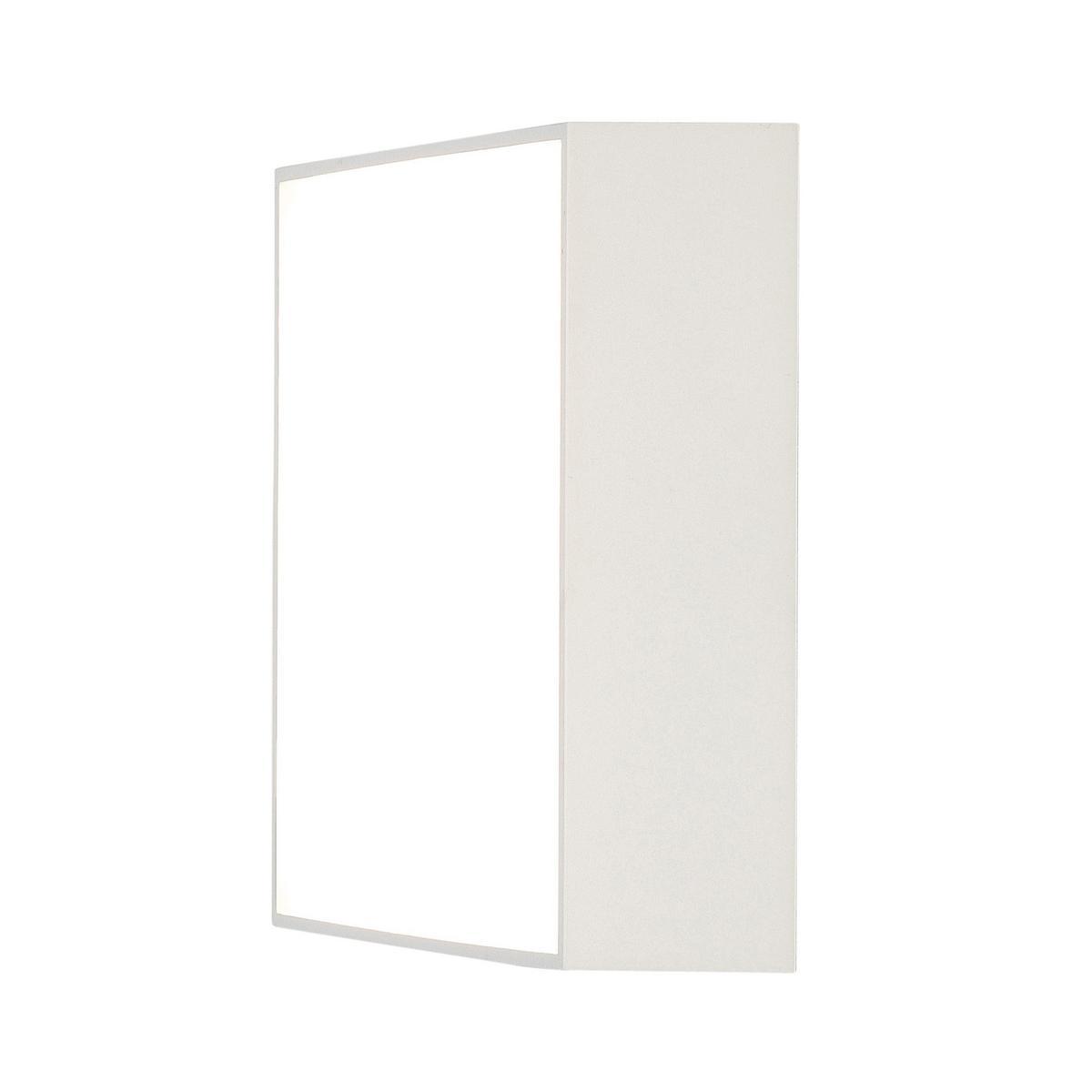 KEA 240 LED outdoor wall lamp in aluminum and polycarbonate