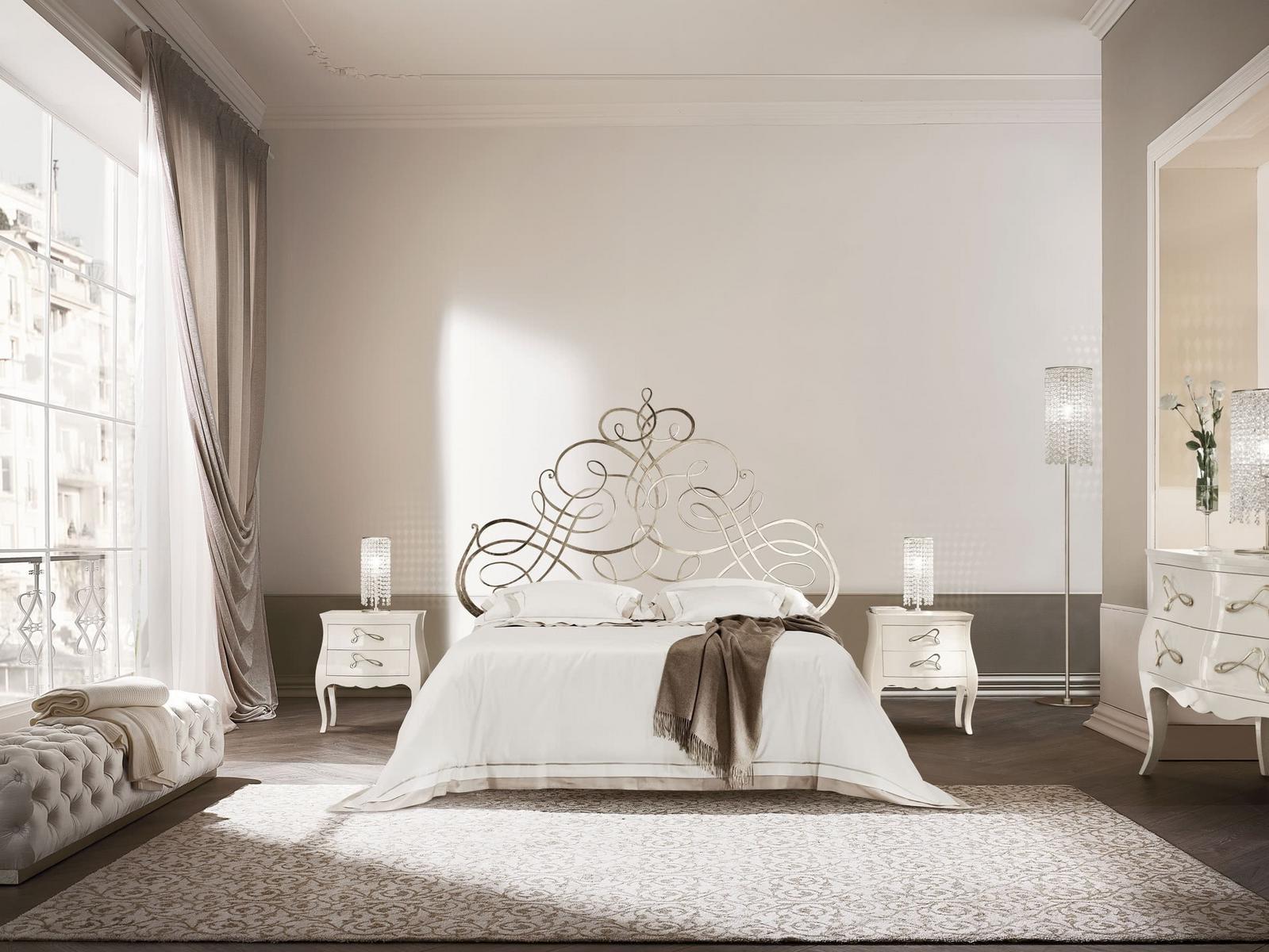 PASCIÀ Wrought iron double bed