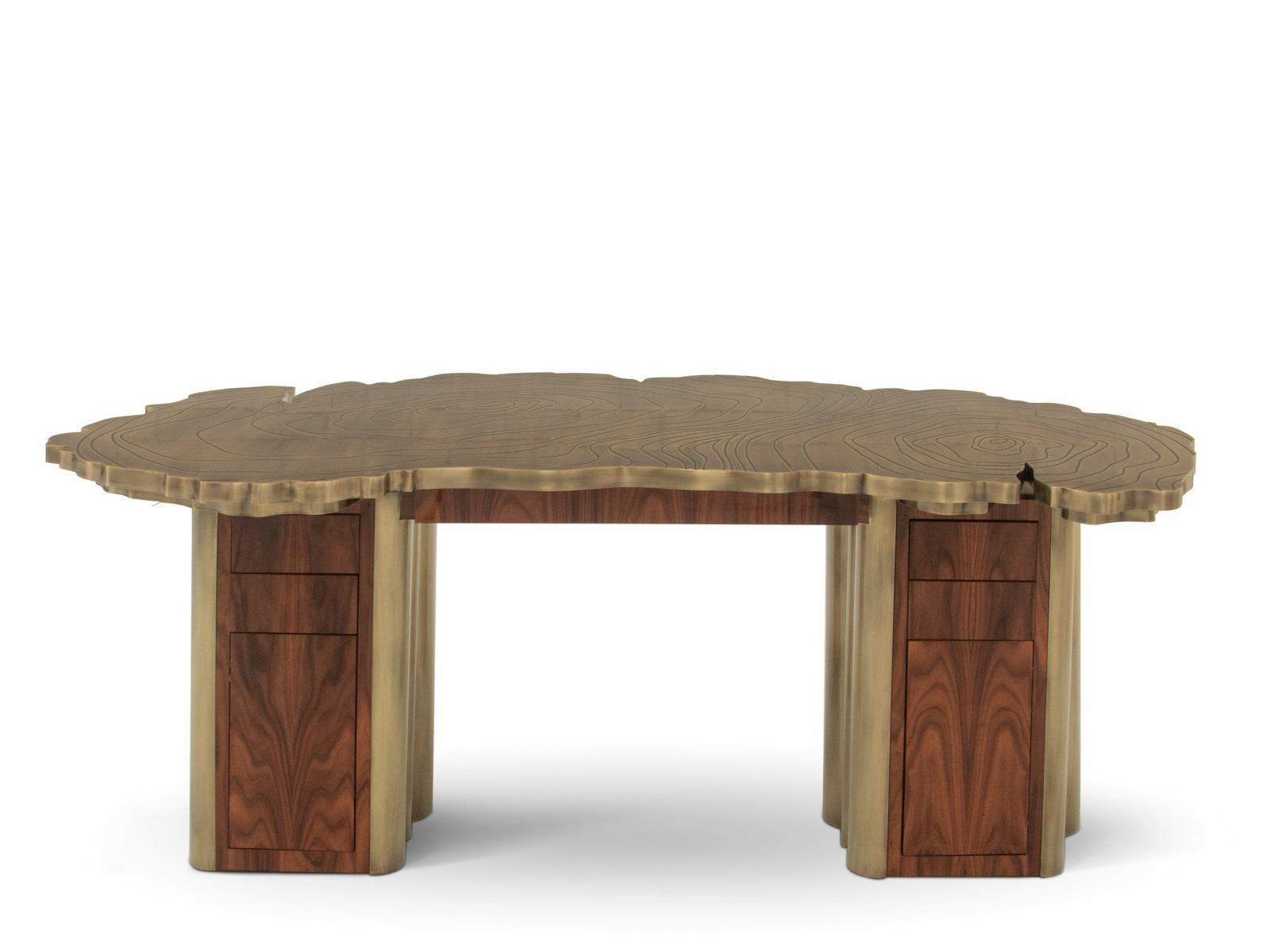 FORTUNA Writing desk with drawers