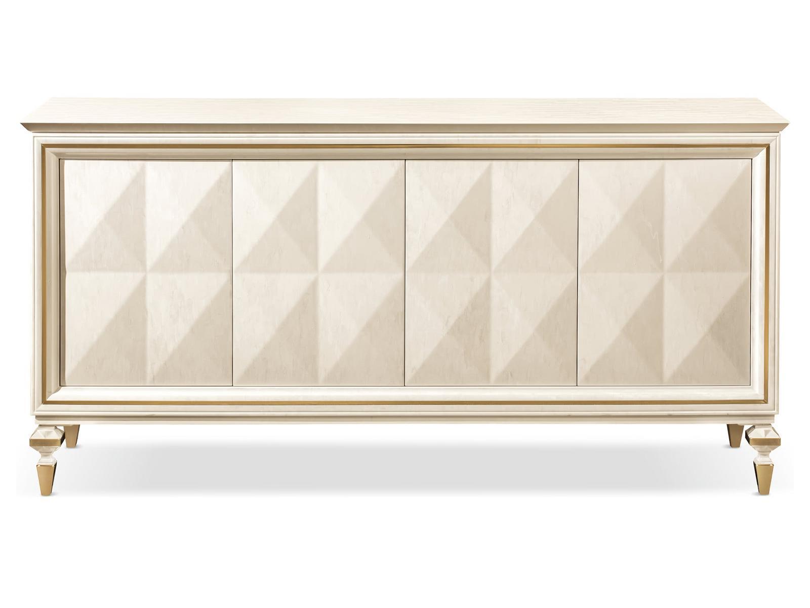 DIAMANTE Wooden sideboard with doors