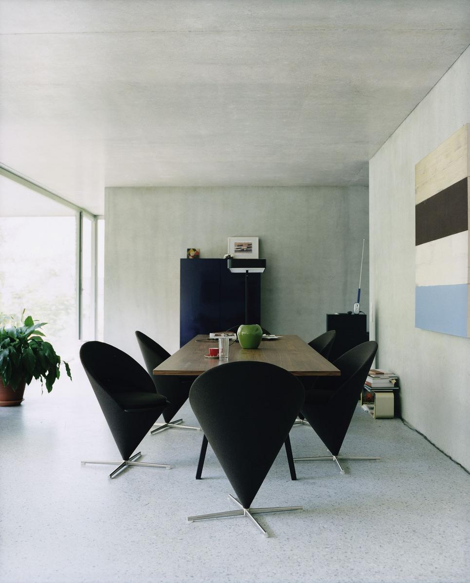 CONE CHAIR Upholstered fabric chair