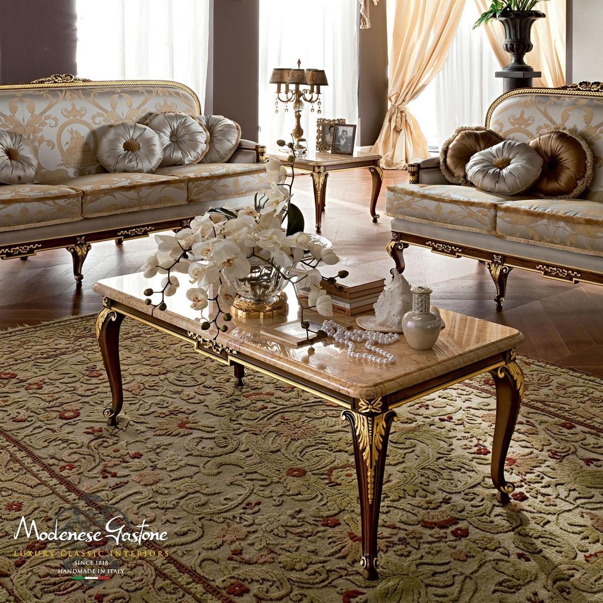 12621 Low rectangular coffee table