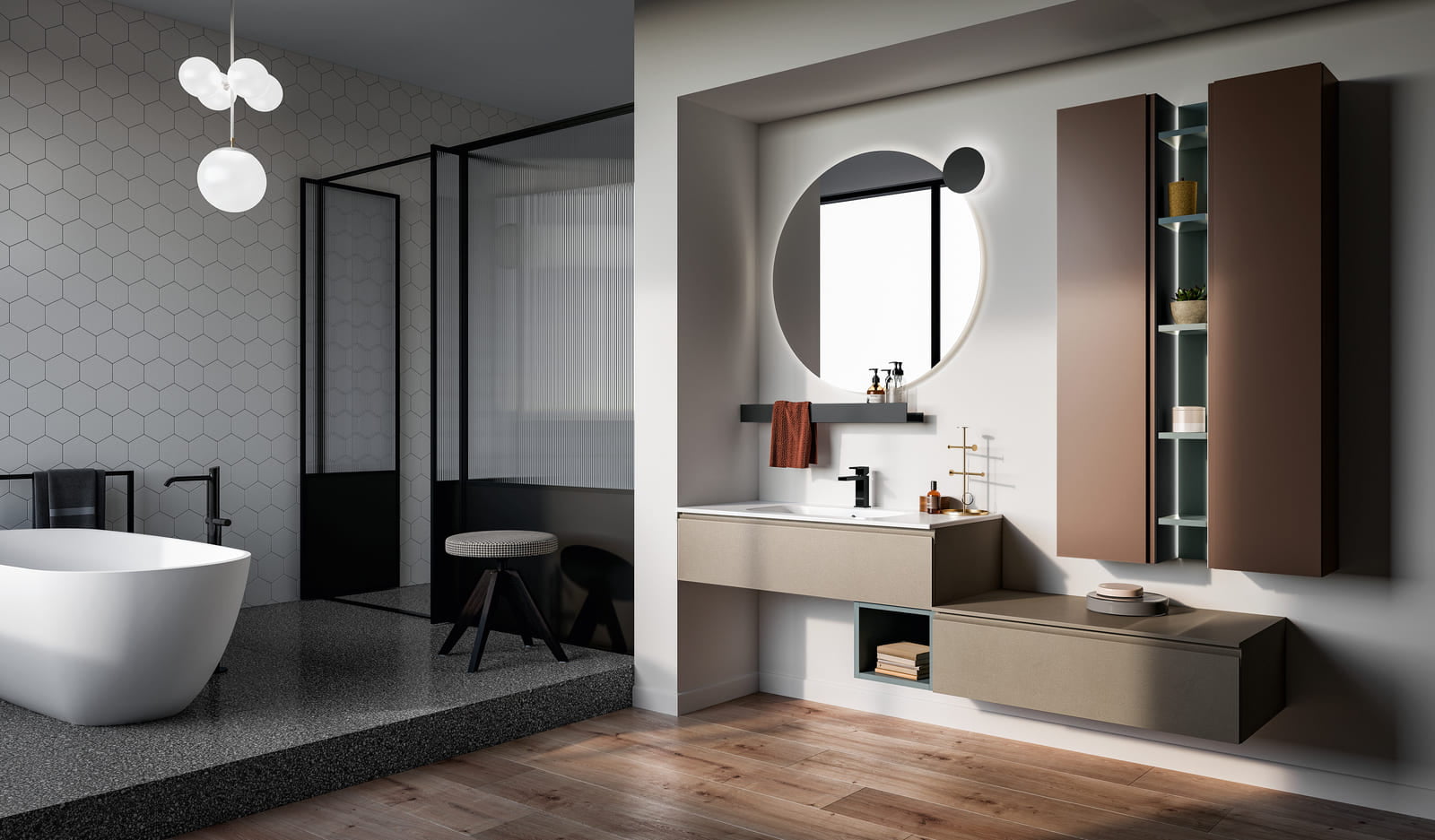LAPIS Melamine bathroom