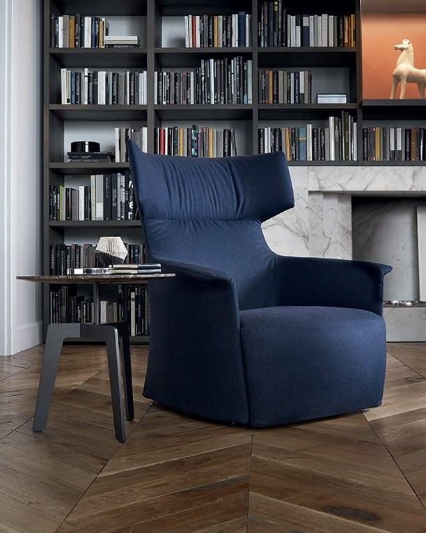 SANTA MONICA HOME Wing armchair with armrests