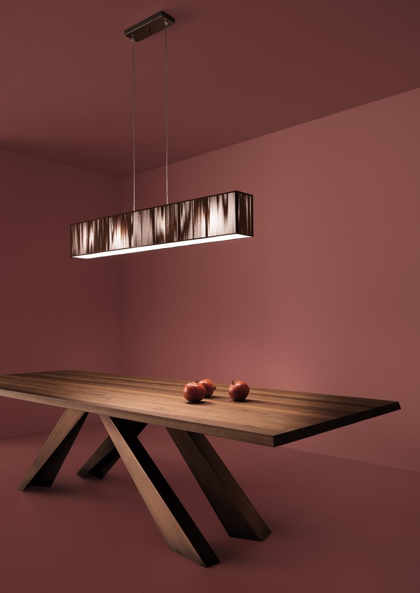 CLAVIUS Silk pendant lamp