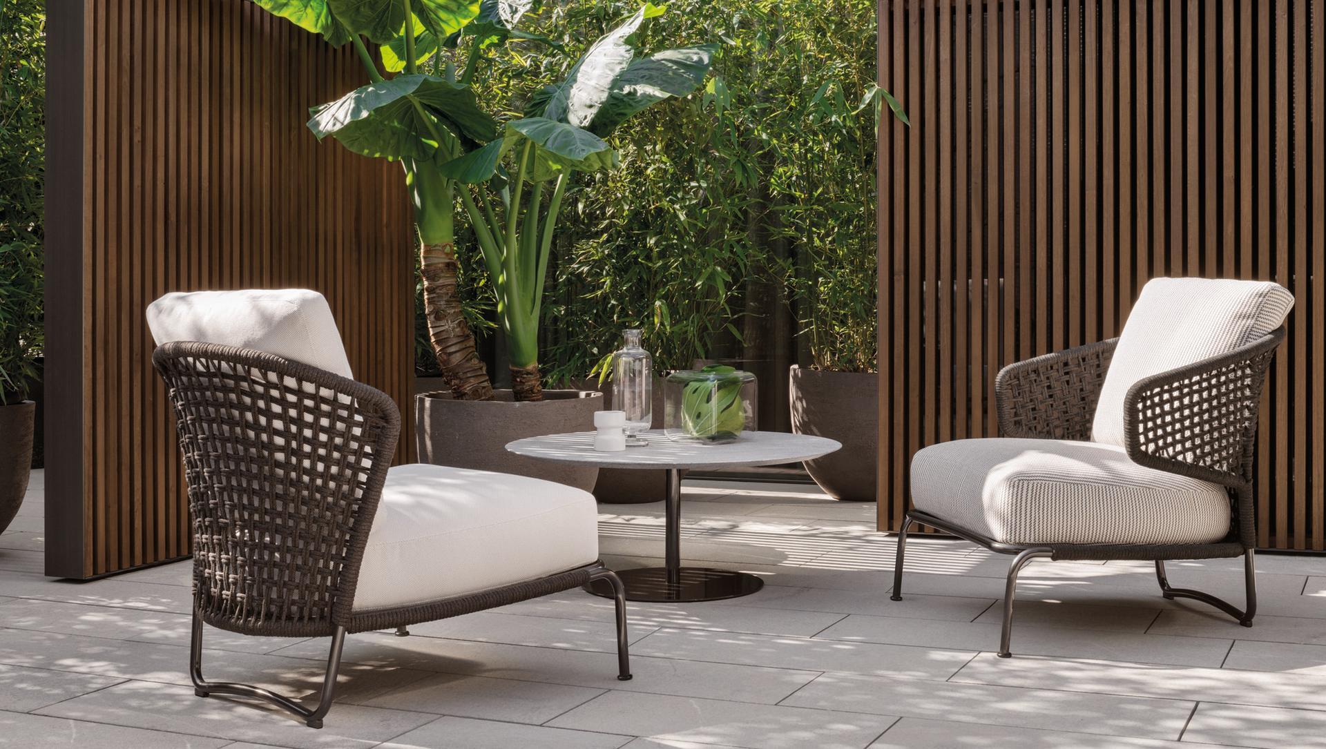 ASTON CORD OUTDOOR Outdoor armchair