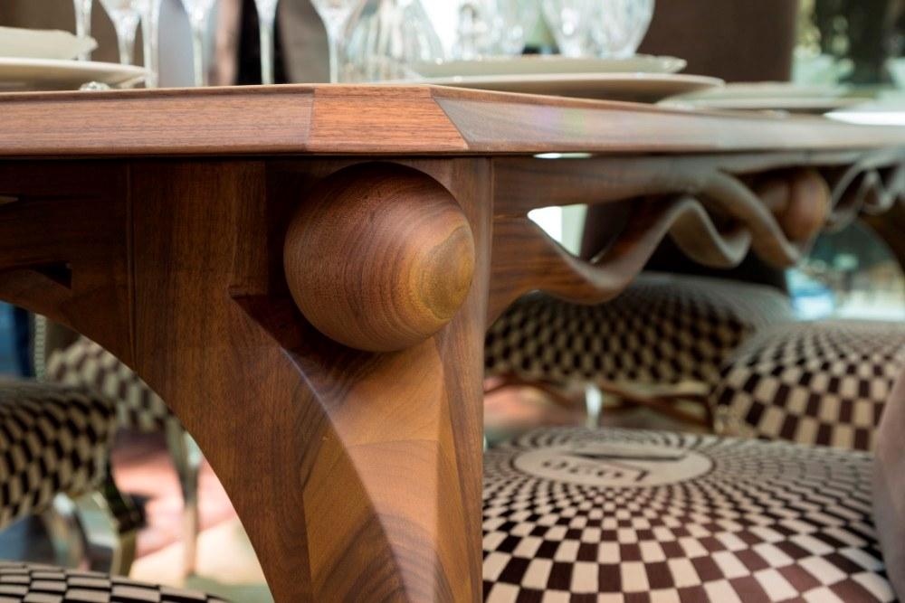 TULLIO Rectangular wooden table