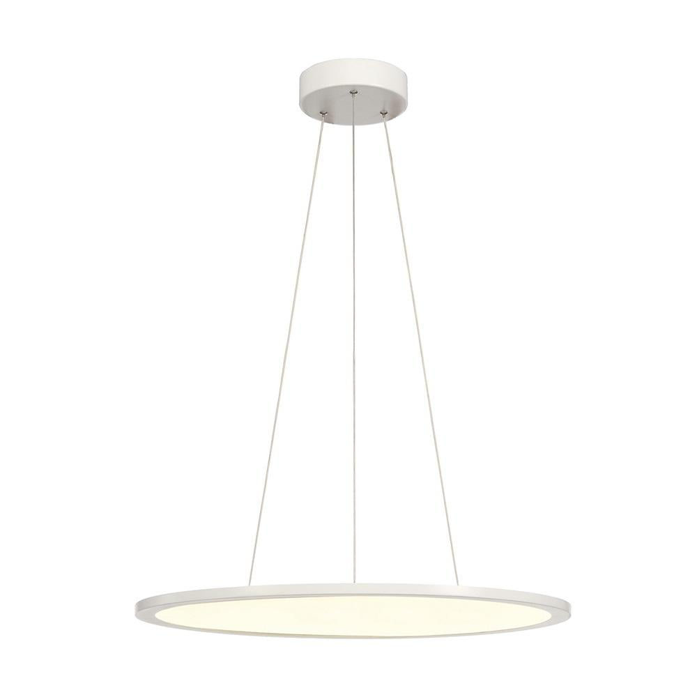 LED PANEL Metal pendant lamp in a contemporary style