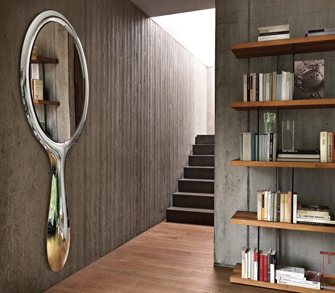 LOLLIPOP Oval mirror