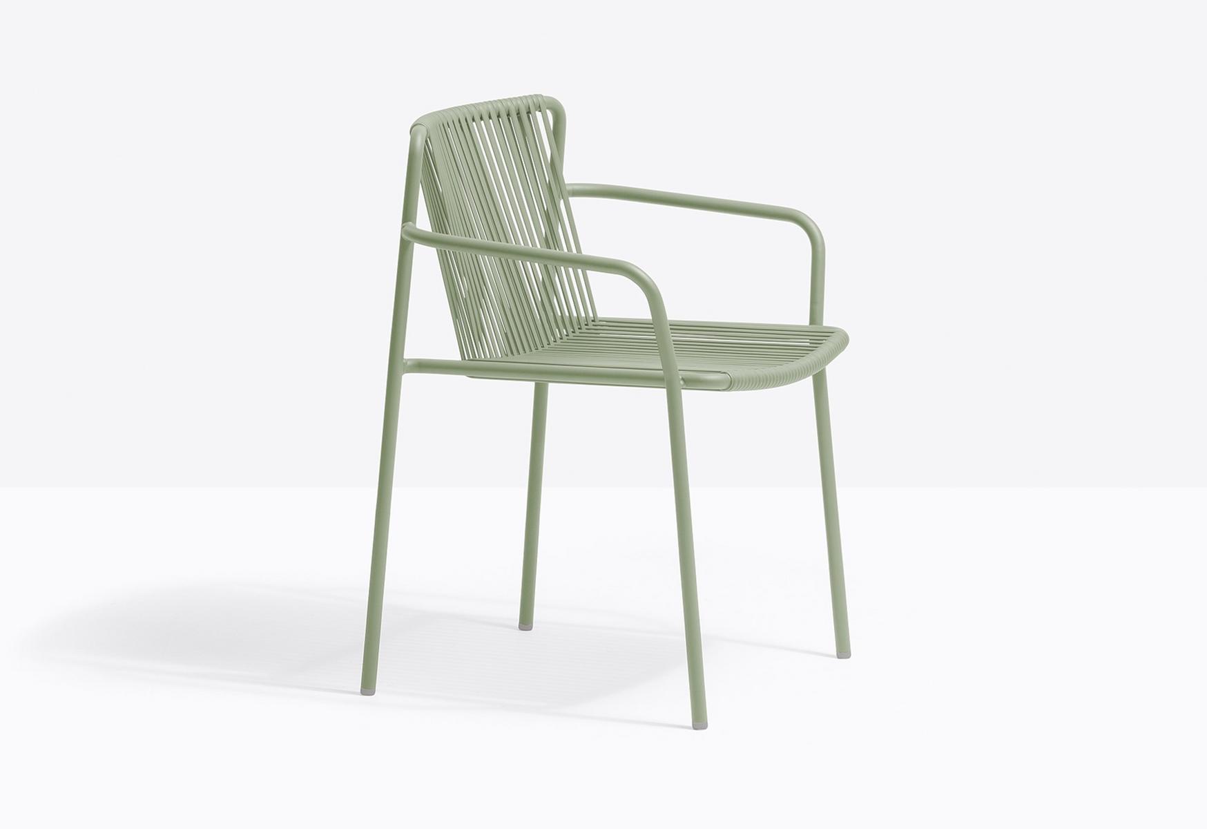 TRIBECA 3665 Powder coated steel garden chair