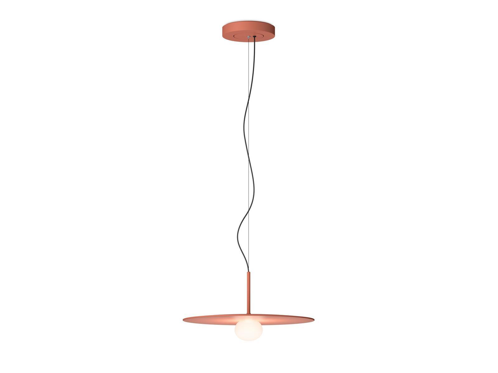 TEMPO 5770_5776 LED direct light glass and steel pendant lamp
