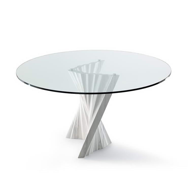 PLISSET Oval stone table